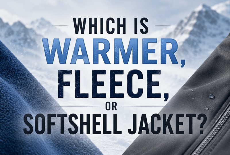 softshell vs Fleece jacket