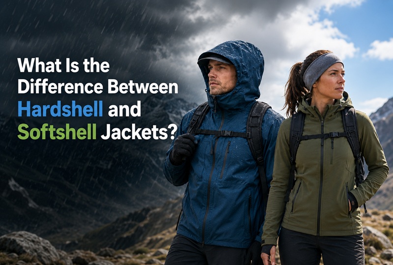 softshell vs hardshell jacket