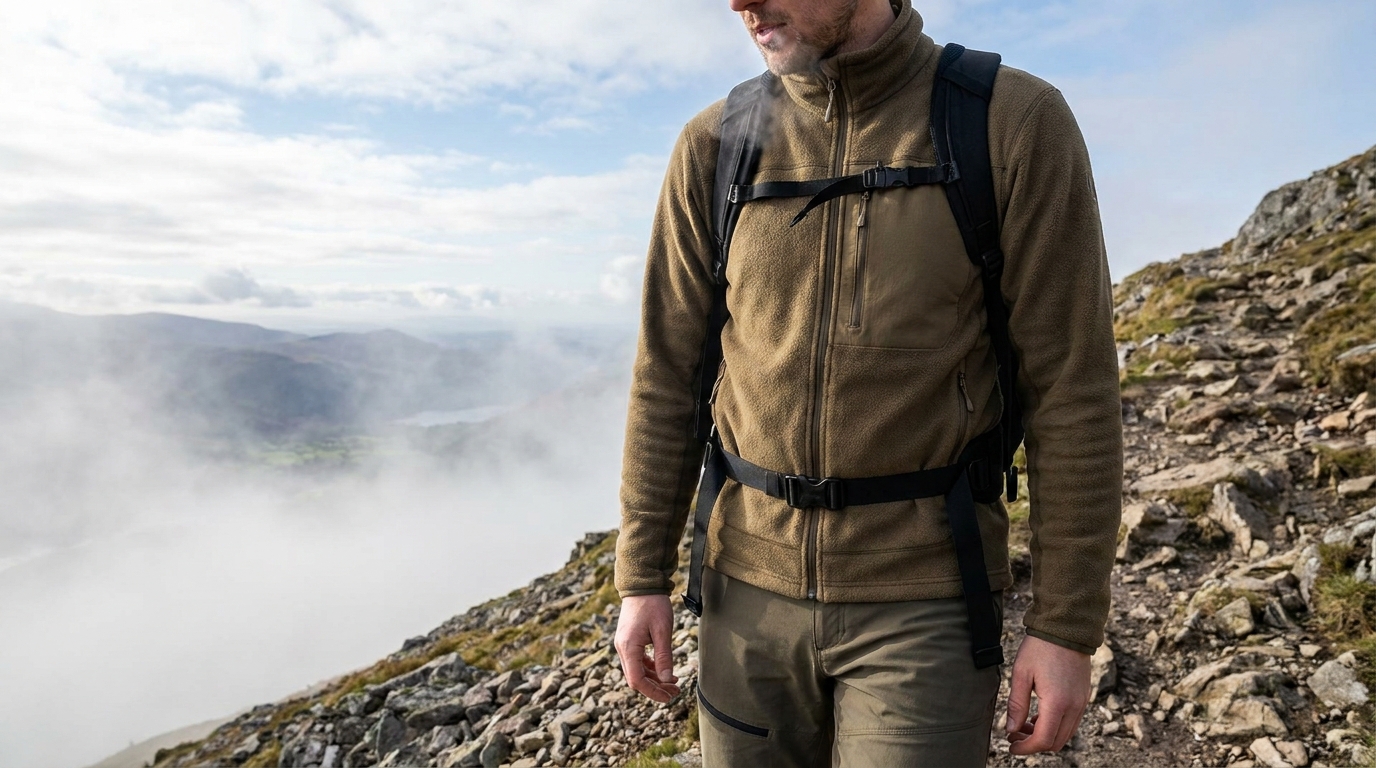 fleece jacket breathable synthetic