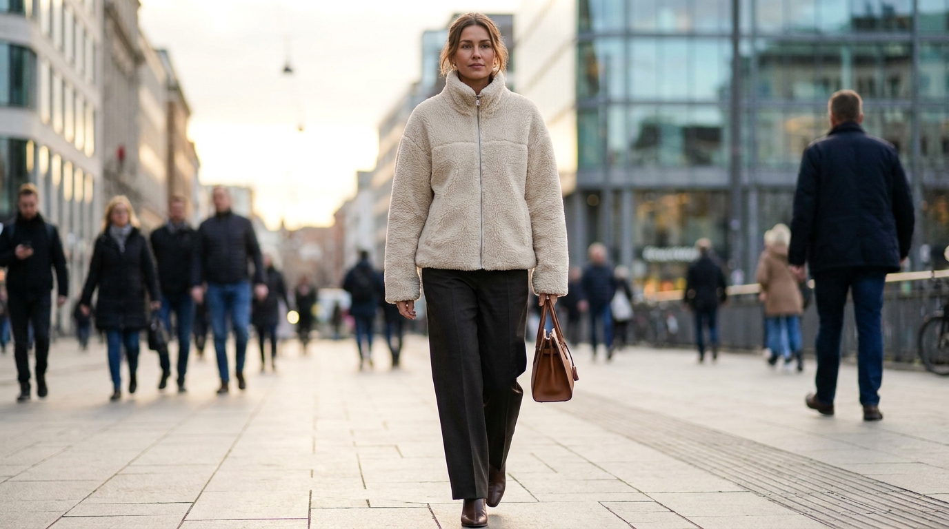 fleece jacket high pile sherpa