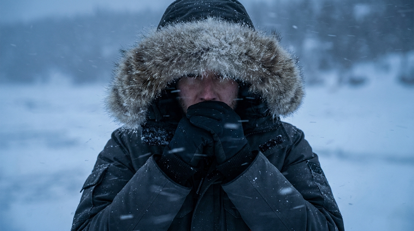 insulated parka fur snorkel