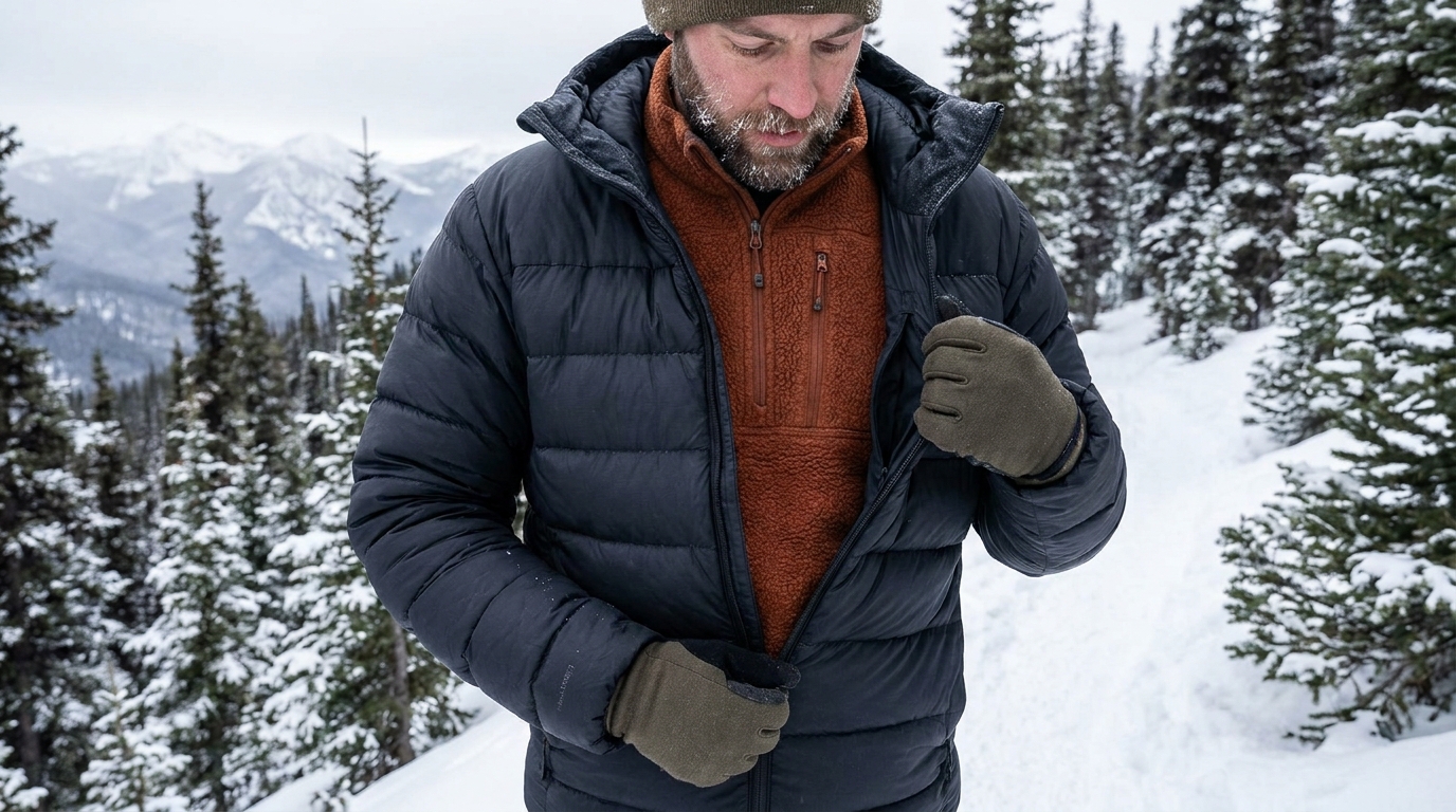 jacket layered midweight