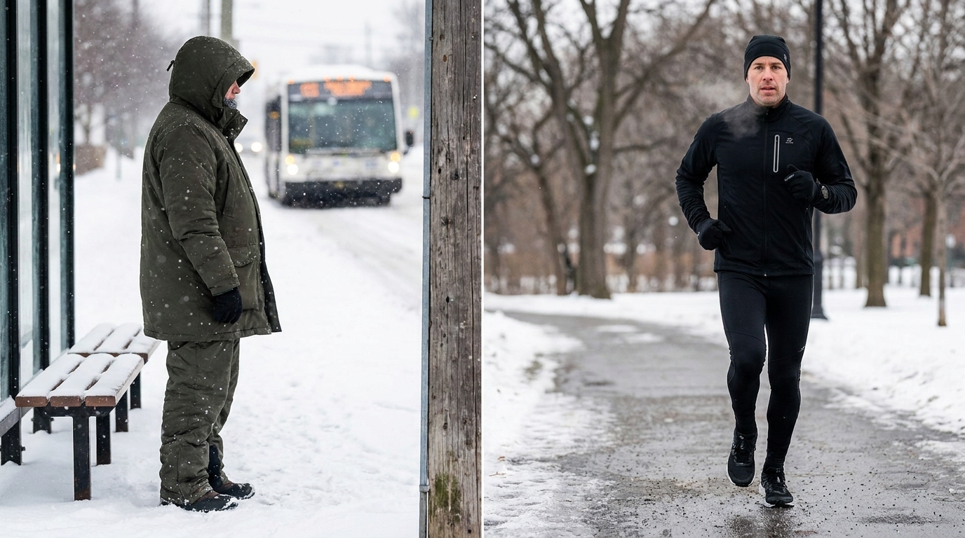 outerwear warm breathable