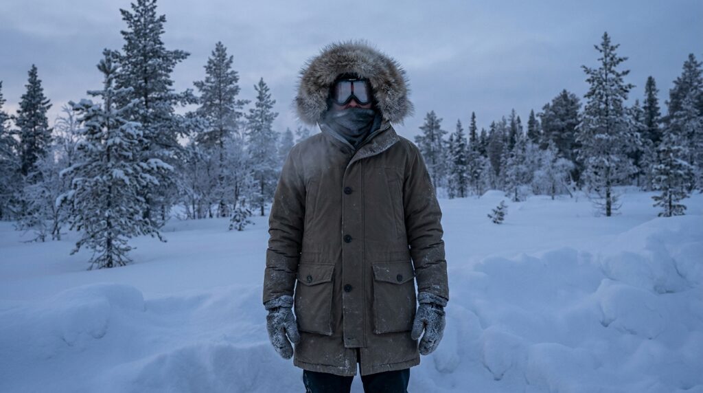 parka heavy insulated