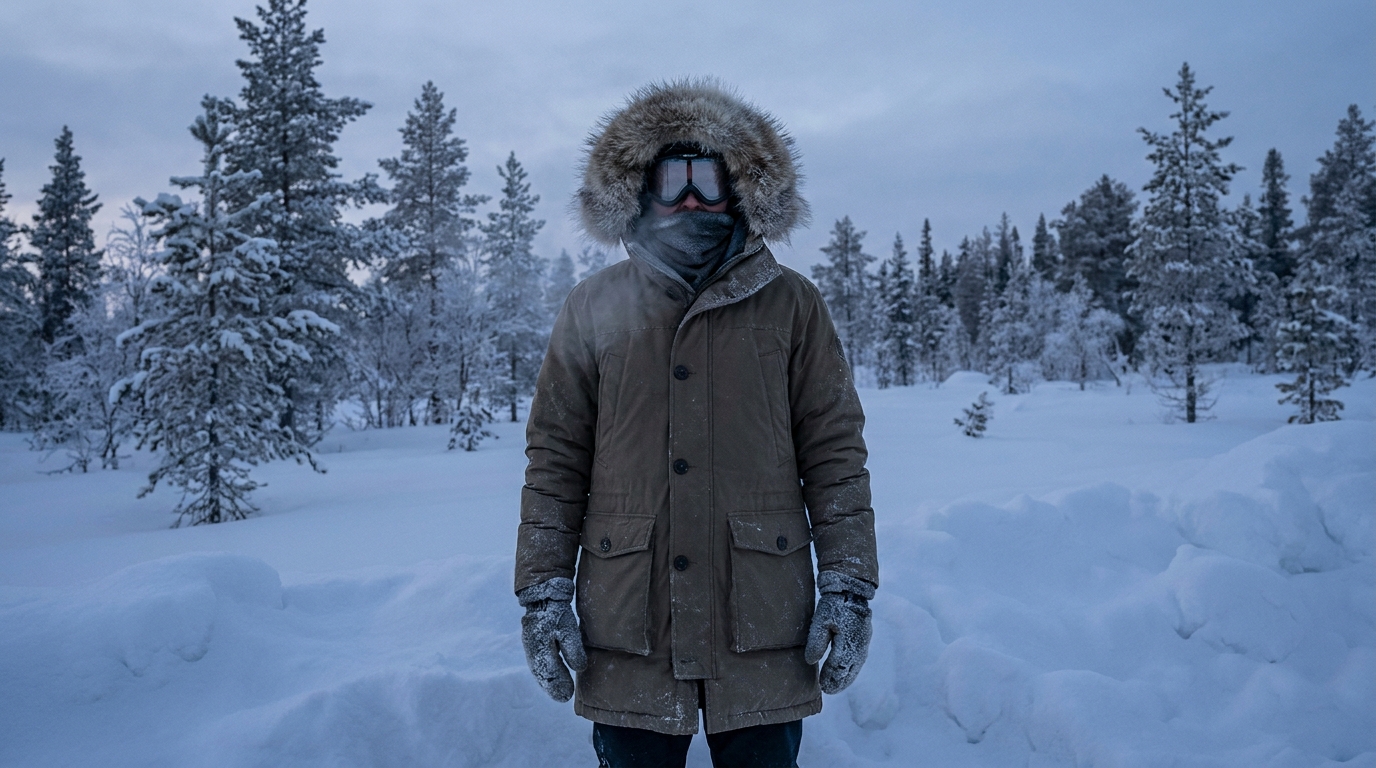 parka heavy insulated