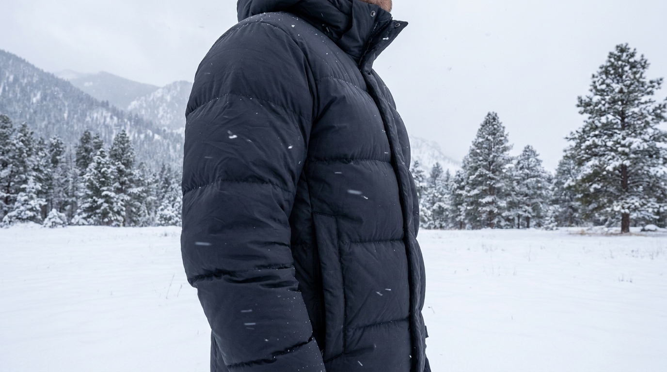 puffer jacket quilted wind resistant