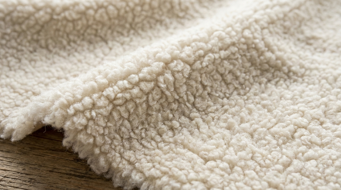 sherpa fleece jacket bumpy thick