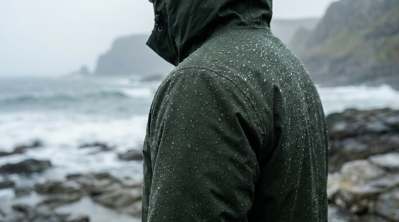 synthetic parka water resistant durable