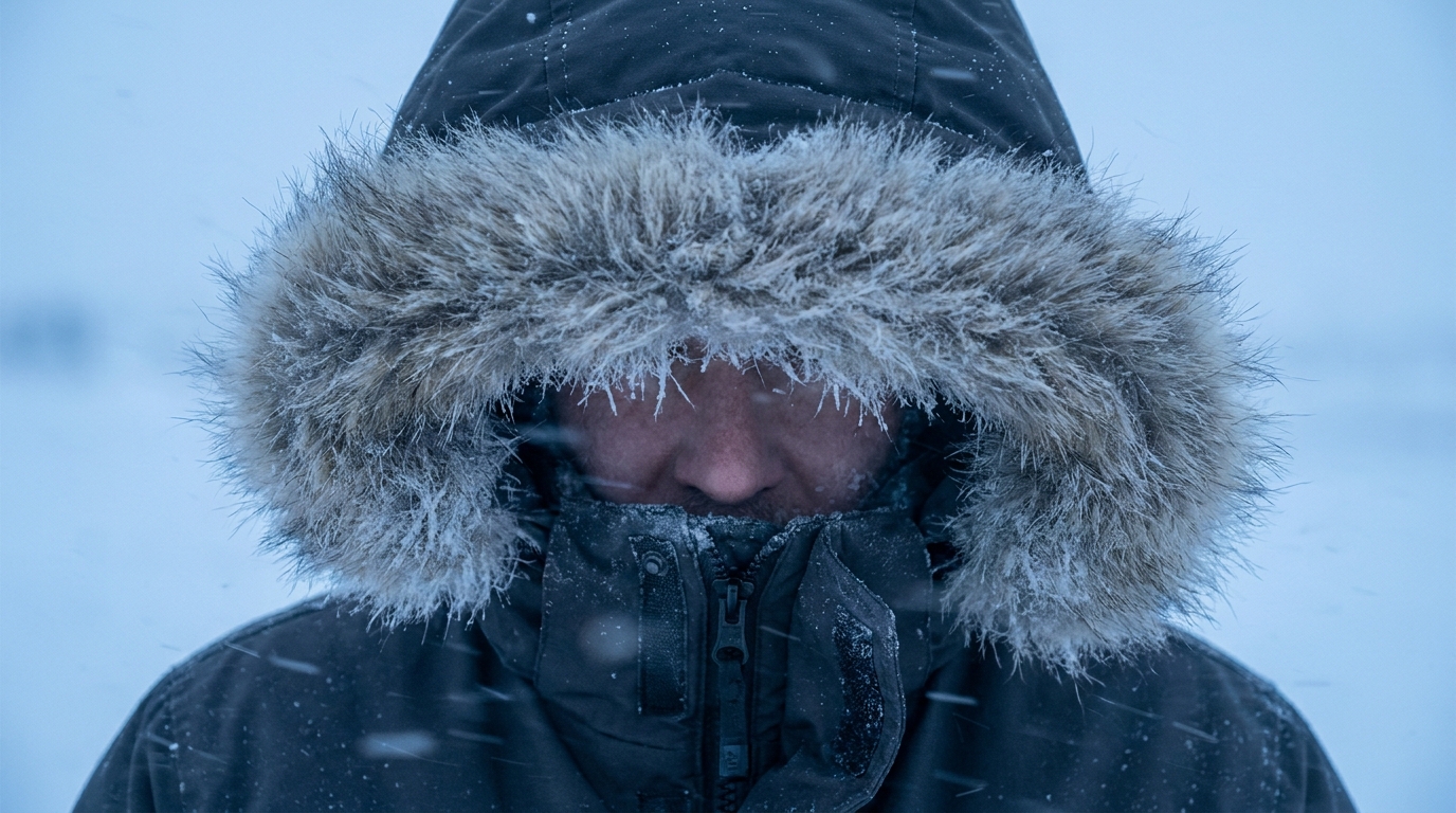 warm parka jacket fur hood