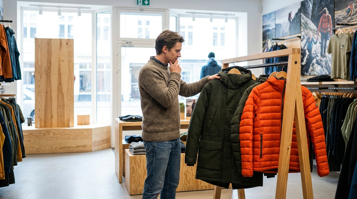winter coat packable structured