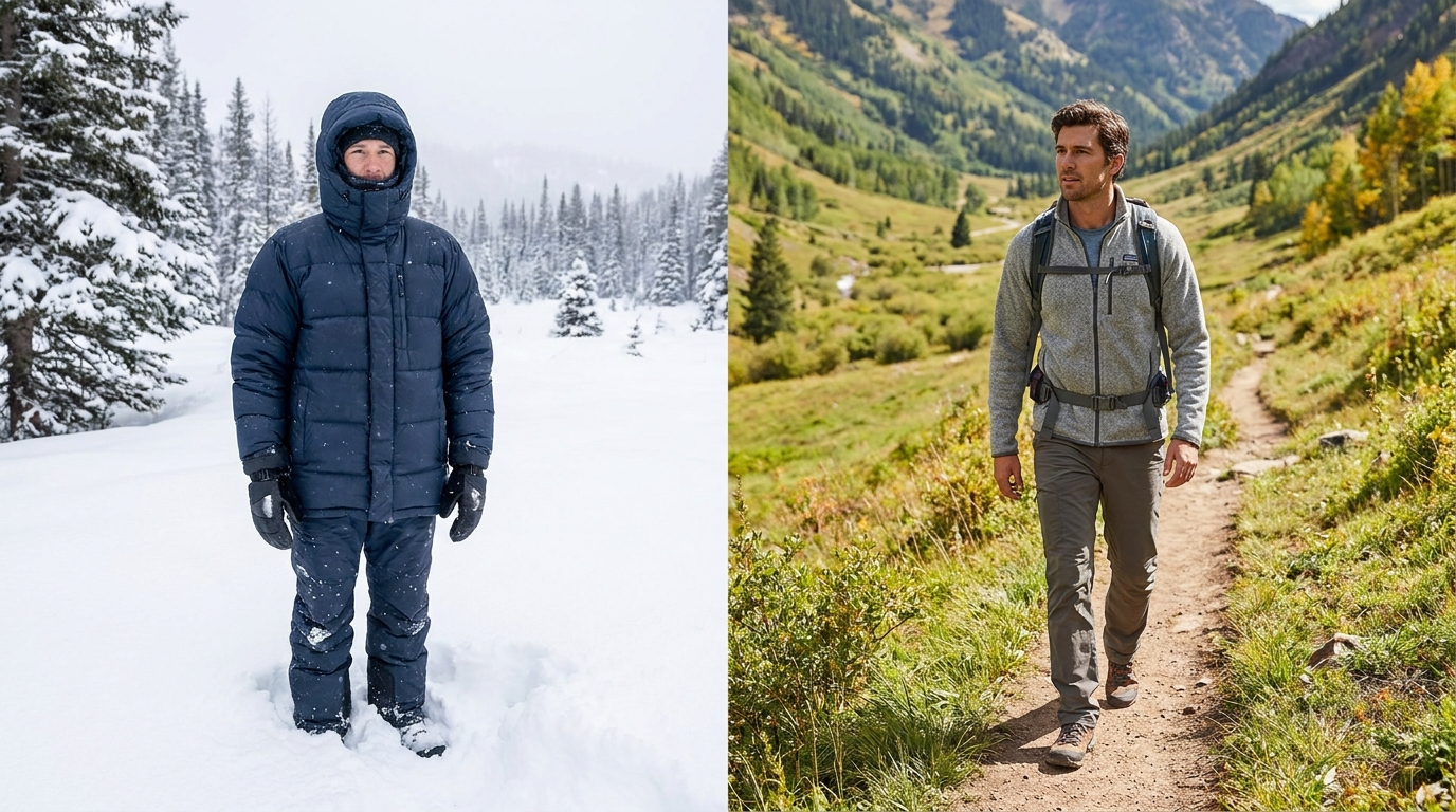 winter jacket warm cold weather