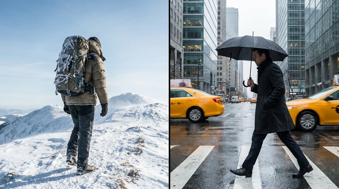 winter parka warm protective