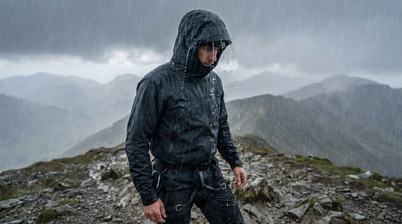 hardshell ski jacket premium waterproof