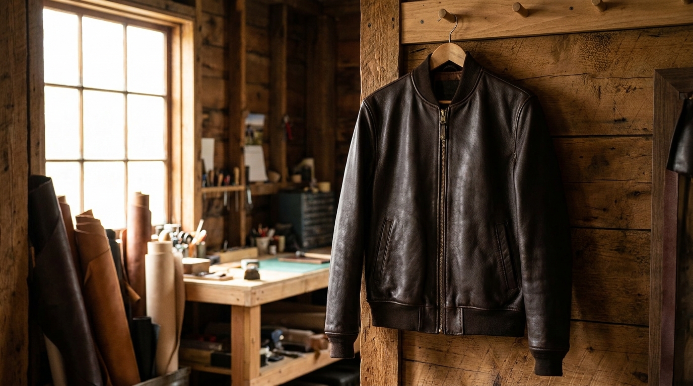leather jacket premium full grain