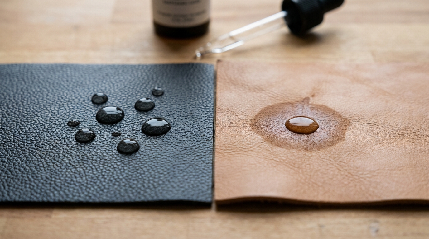 leather water resistant porous