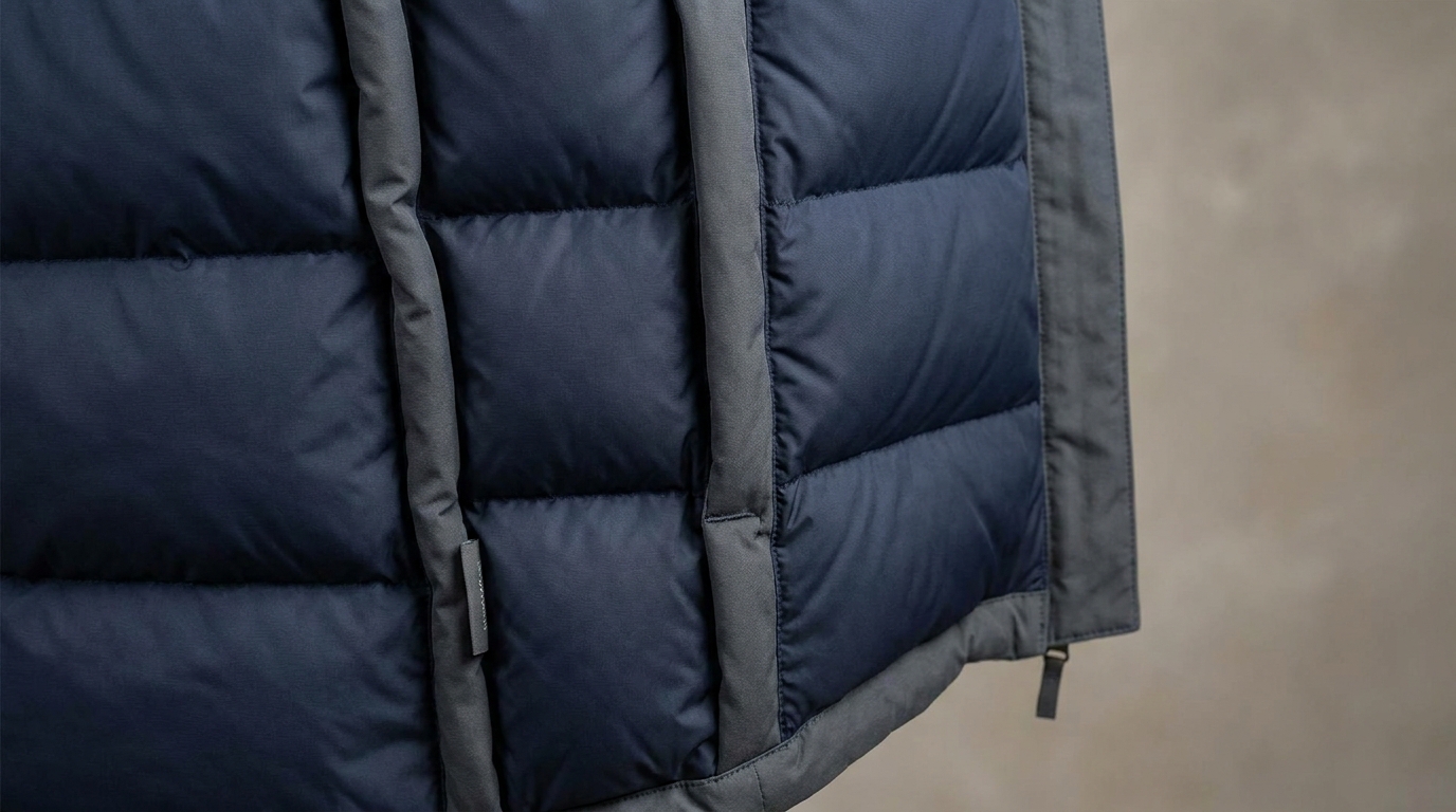 puffer jacket box wall premium
