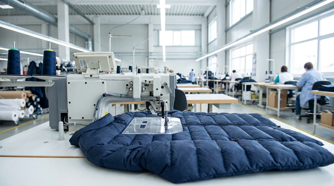 puffer jacket custom manufactured